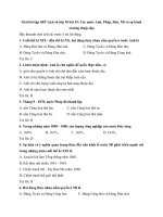 Tải Giải bài tập SBT Lịch sử lớp 10 bài 35: Các nước Anh, Pháp, Đức, Mĩ và sự bành trướng thuộc địa - Giải bài tập môn Lịch sử lớp 10