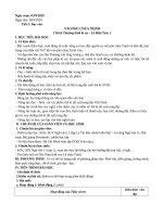 Giáo án (kế hoạch bài học) môn ngữ văn lớp 11  soạn theo cv 3280 năm 2020 mới nhất,,