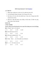 Tải Bộ đề cương ôn tập học kì 1 môn Toán lớp 2 năm 2019 - 2020 - Tài liệu ôn thi học kì 1 môn Toán lớp 2