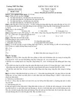 Tải Đề thi học kì 2 môn Vật lý lớp 11 trường THPT Đa Phúc, Hà Nội năm học 2015 - 2016 - Đề kiểm tra học kỳ II môn Lý lớp 11 có đáp án