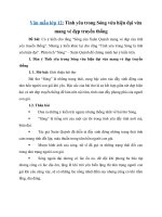 Tải Tình yêu trong Sóng vừa hiện đại vừa mang vẻ đẹp truyền thống - Dàn ý + Bài văn mẫu lớp 12 hay