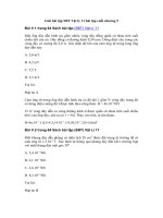 Tải Giải bài tập SBT Vật lý 11 bài tập cuối chương 5 - Cảm ứng điện từ