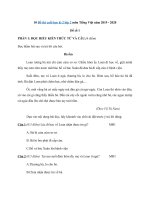 Tải 10 đề thi học kì 2 lớp 2 môn Tiếng Việt năm 2019 - 2020 - Đề thi Tiếng Việt lớp 2 học kỳ 2