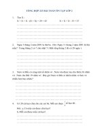 Bản mềm: Tổng hợp 223 bài toán ôn tập lớp 2 - Giáo viên Việt Nam