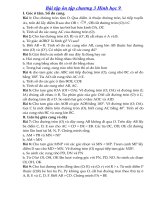 Tải 67 Bài tập ôn tập chương 3 Hình học lớp 9 - Bài tập ôn tập Hình học Toán lớp 9