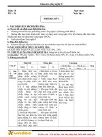 Tải Giáo án Công nghệ 8: Kiểm tra học kì 1 - Giáo án điện tử Công nghệ 8