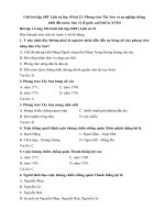 Tải Giải bài tập SBT Lịch sử lớp 10 bài 23: Phong trào Tây Sơn và sự nghiệp thống nhất đất nước, bảo vệ tổ quốc cuối thế kỉ XVIII - Giải bài tập môn Lịch sử lớp 10