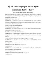 Tải Bộ đề thi Violympic Toán lớp 6 năm học 2016 - 2017 - Đề thi giải toán trên mạng lớp 6 có đáp án