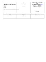 Tải Bộ đề thi học kì 1 môn Tiếng Việt lớp 4 - Đề kiểm tra học kì 1 môn Tiếng Việt lớp 4 có đáp án theo TT 22