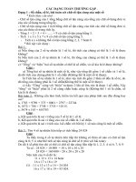 Những dạng Toán thường gặp lớp 5 - Giáo viên Việt Nam