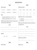 Bộ đề ôn tập hè lớp 1 lên lớp 2 - Giáo viên Việt Nam