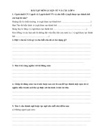 Bản mềm: Tổng hợp bài tập luyện từ và câu lớp 4 - Giáo viên Việt Nam