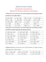 Tải 125 Bài Toán tìm X lớp 3 - Bài tập Tìm X lớp 3 có lời giải