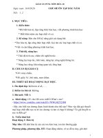 Giáo án (kế hoạch bài học) môn hoá học lớp 10  soạn theo cv 3280 năm 2020 mới nhất