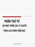 Slide Chương 9 Lịch sử học thuyết kinh tế – Học thuyết kinh tế của trường phái tân cổ điển – UEB – Tài liệu VNU