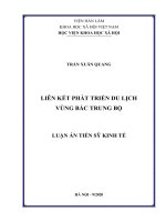 liên kết phát triển du lịch vùng bắc trung bộ 