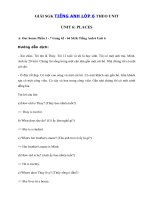 Tải Giải Unit 6 lớp 6 Places - Tiếng Anh 6 Unit 6 Places| Giải Unit 6 SGK tiếng Anh 6 Places chi tiết nhất