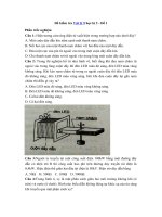 Tải Đề kiểm tra Vật lý 9 học kì 2 - Đề 1 - Đề kiểm tra HK 2 lớp 9 môn Lí có đáp án
