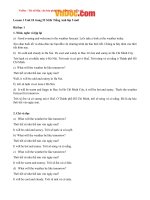 Tải Giải bài tập SGK Tiếng Anh lớp 5 Chương trình mới Unit 18: What Will The Weather Be Like Tomorrow? - Để học tốt Tiếng Anh 5 thí điểm