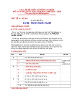 GIÁO án CHỦ đề 1 đủ (6,7,8,9) 