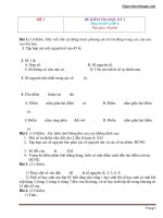 20 đề thi học kì 1 Toán 6 có đáp án chi tiết - Giáo viên Việt Nam