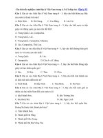 Tải Câu hỏi trắc nghiệm Atlat Địa lý Việt Nam trang 4, 5 (Có đáp án) - Bài tập trắc nghiệm Atlat Địa lý trang 4, 5