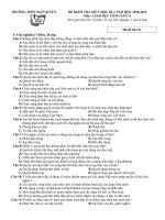 Tải Đề thi giữa học kì 2 lớp 11 môn GDCD năm 2018 - 2019 trường THPT Ngô Quyền - Hải Phòng - Đề kiểm tra giữa kì 2 GDCD 11 có đáp án