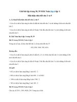 Tải Giải Toán lớp 6 Bài 11: Dấu hiệu chia hết cho 2 và 5 - Giải bài tập Toán lớp 6