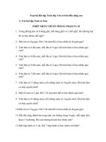 Tuyển tập những bài tập toán lớp 3 cơ bản - Giáo viên Việt Nam