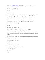 Tải Giải bài tập VBT Vật lý lớp 8 bài 25: Phương trình cân bằng nhiệt - Giải VBT Vật Lí 8 Bài 25