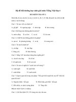 Bộ đề bồi dưỡng học sinh giỏi môn Tiếng Việt lớp 4 - Giáo viên Việt Nam