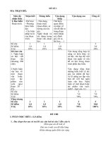 Bộ đề thi học kì 1 lớp 11 môn Văn 2020 có đáp án và ma trận - Giáo viên Việt Nam
