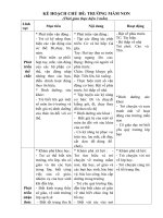 Tải Giáo án mầm non 3 tuổi trọn bộ - Trọn bộ giáo án mầm non lớp mầm 3 - 4 tuổi