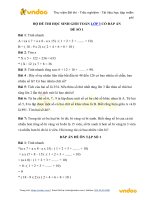 Tải Bộ đề thi học sinh giỏi Toán lớp 3 có đáp án - 12 đề ôn thi học sinh giỏi Toán lớp 3