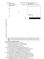 Đề thi học kì 1 Địa lí 11 năm học 2020 – 2021 - Giáo viên Việt Nam