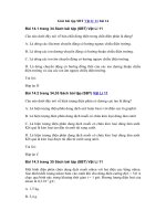 Tải Giải bài tập SBT Vật lý 11 bài 14 - Dòng điện trong chất điện phân