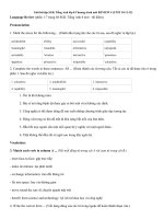 Tải Giải bài tập SGK Tiếng Anh lớp 8 Chương trình mới REVIEW 4 (UNIT 10-11-12) - Để học tốt Tiếng Anh 8 thí điểm