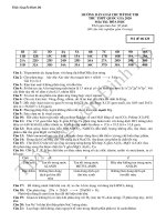 HƯỚNG DẪN GIẢI CHI TIẾT ĐỀ THI THỬ THPT QUỐC GIA 2020 MÔN HÓA (LẦN 2)