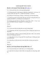 Tải Giải bài tập SBT Vật lý 11 bài 23 - Từ thông. Cảm ứng điện từ