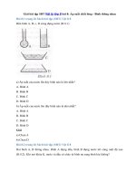 Tải Giải bài tập SBT Vật lý lớp 8 bài 8: Áp suất chất lỏng - Bình thông nhau - Giải bài tập Vật lý 8