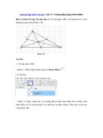Tải Giải bài tập SGK Tin học 7 bài 12 - Vẽ hình phẳng bằng GEOGEBRA
