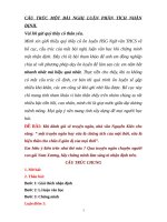 bố cục một bài phân tích nhận định 