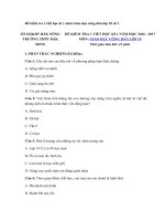 Tải Đề kiểm tra 1 tiết học kì 1 môn Giáo dục công dân lớp 10 trường THPT Đăk Song, Đăk Nông - Đề kiểm tra học kì 1 môn GDCD lớp 10 có đáp án