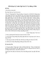 Tải Đề thi học kì 2 lớp 12 môn Văn: Vợ chồng A Phủ năm 2020 - Diễn biến tâm trạng Mị trong đêm tình mùa xuân