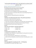 Tải Giải bài tập SBT Lịch sử lớp 11 bài 12: Nước Đức giữa hai cuộc chiến tranh thế giới (1918 - 1939) - Giải bài tập môn Lịch sử lớp 11