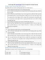 Tải Giải bài tập SBT Lịch sử lớp 11 bài 8: Ôn tập lịch sử thế giới cận đại - Giải bài tập môn Lịch sử lớp 11