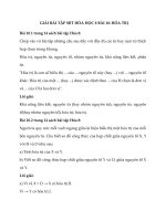 Tải Giải SBT Hóa 8 bài 10: Hóa trị - Giải sách bài tập hóa 8 bài 10