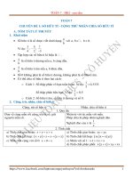 ST   TOÁN 7   CHUYÊN đề 1   CỘNG TRỪ NHÂN CHIA số hữu tỉ 2018   2019 