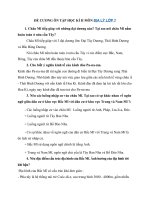 Tải Đề cương ôn tập học kì 2 môn Địa lí lớp 7 năm học 2019 - 2020 - Tài liệu ôn thi học kì 2 Địa lí 7 có đáp án