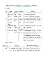 Tải Đề cương ôn tập Ngữ văn 7 học kì 2 năm học 2019 - 2020 - Tài liệu ôn thi học kì 2 môn Văn lớp 7